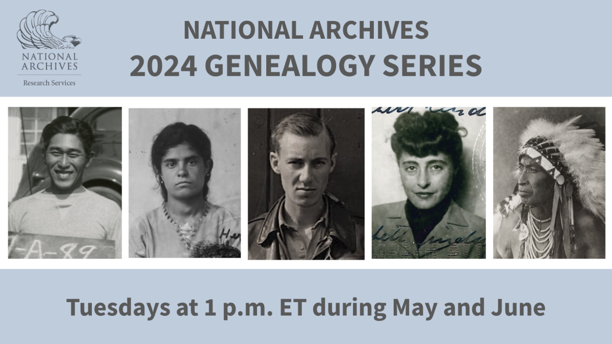 2024 Genealogy Series Poster